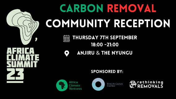 Geoengineering Info (@geoengineering1) on Twitter photo 🚨 UPCOMING EVENT🚨
“Africa Climate Summit - Carbon Removal Community Cocktails”
by Africa Climate Ventures, <a href="/DACCoalition/">DAC Coalition</a>, Rethinking Removals
📅 07 September 2023
📍 Nairobi, Kenya 🇰🇪
Register here:
eventbrite.com/e/africa-clima…. 🚨 UPCOMING EVENT🚨
“Africa Climate Summit - Carbon Removal Community Cocktails”
by Africa Climate Ventures, <a href="/DACCoalition/">DAC Coalition</a>, Rethinking Removals
📅 07 September 2023
📍 Nairobi, Kenya 🇰🇪
Register here:
eventbrite.com/e/africa-clima….