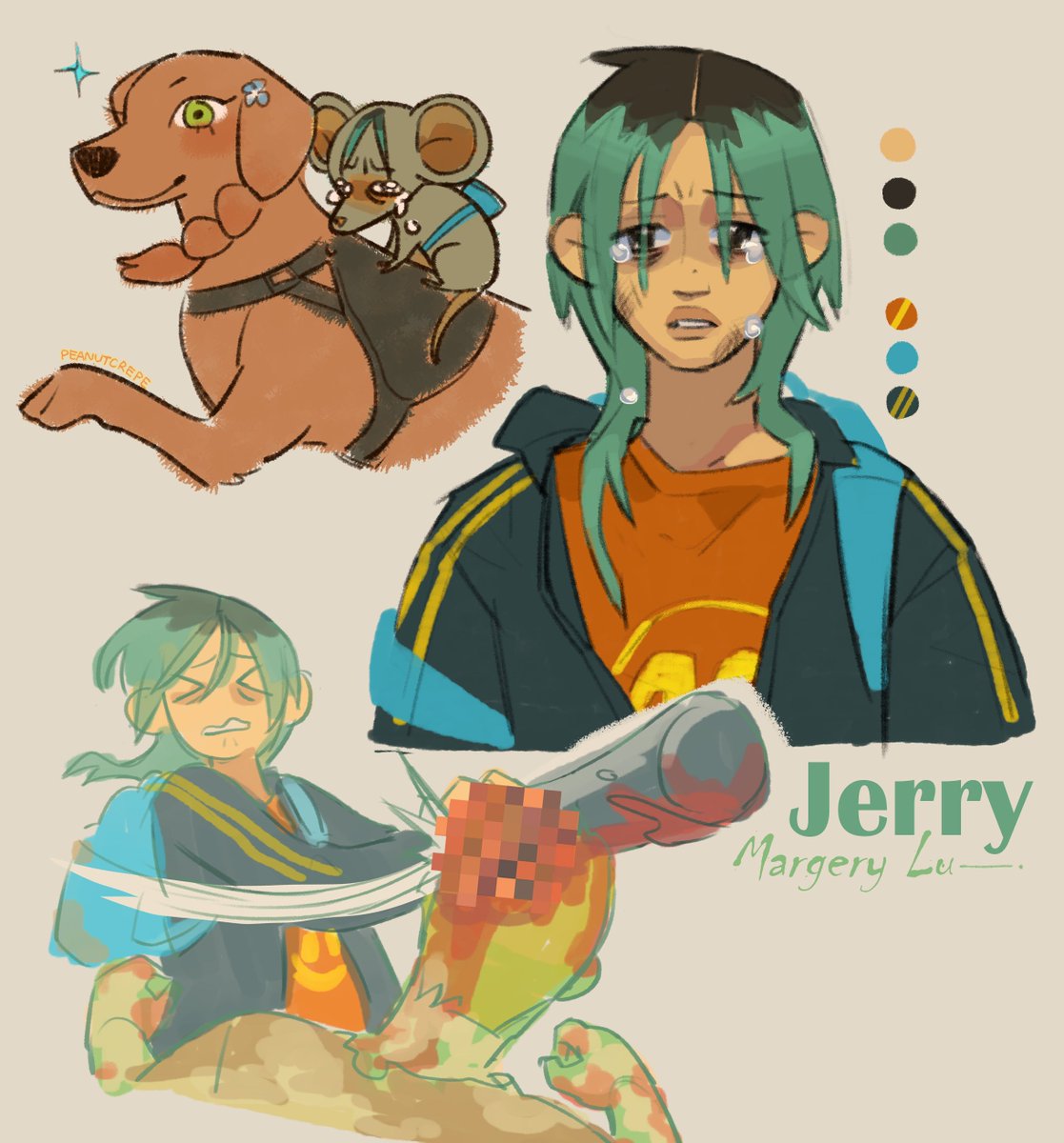 nvh_mkz's tweet photo. #MCC_COMMU 

*𝘪𝘯𝘵𝘦𝘳𝘯𝘢𝘭𝘭𝘺 𝘴𝘤𝘳𝘦𝘢𝘮𝘪𝘯𝘨* 

Jerry | 28yo | 155/48 | Survivor 
doc: https://t.co/4PdcHrEokI

(ฝากหนูแพนิคตัวกะเปี๊ยกด้วยนะคะะ บวกได้แหย่ได้but pls handle with care 🥹🤲) https://t.co/XBxBZYlGOX