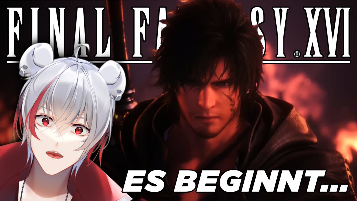 Am Montag kommt mein erster YouTube Stream!
Was machen wir da? Joa... würde mal sagen...

FINAL FANTASY XVI

Schaut rein und vielleicht könnt ihr mich ja auch raushören👀

Hier ist schonmal der Waiting-Room~
youtube.com/live/LGP1l2jTY…