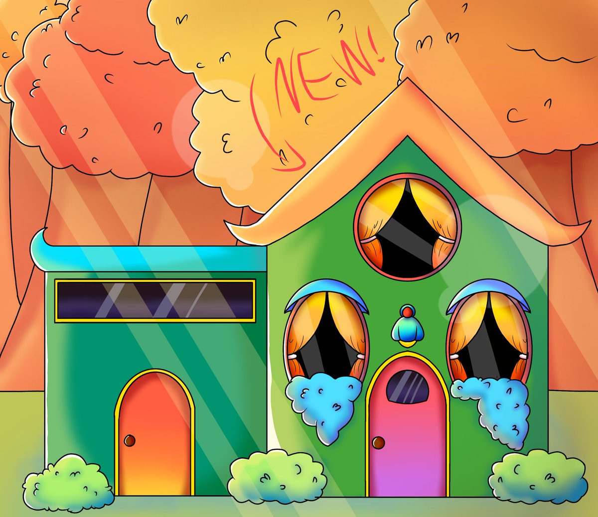 Hoster876789's tweet photo. Hello everyone! X3 today I created my 3 new characters Marana, Trali and Jr, I also redesigned Roxxylin character and his house! it took me a lot of time to finish, I made Roxxylin and Marana lovers!💞
.....
If you guys like it, I thank you very much! ❤️‍🔥 https://t.co/no6BIgvgec