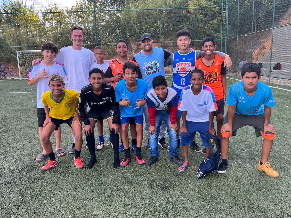 An incredible first week here at the Ramacrisna institute in Brazil. I've been introducing the children to some new sports like Rugby and Cricket.