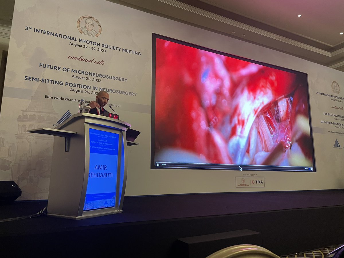 amirdehdashti's tweet photo. Terrific grand slam event in beautiful Istanbul, celebrating #Rhoton legacy, demonstrating supreme level micro #neurosurgery, catching up w distinguished colleagues, promoting friendship &amp; collaboration, honored to be invited, Thanks Ugur Ture and @DrBaskaya @NASBSorg @cvsection https://t.co/CWCqtjeZeV