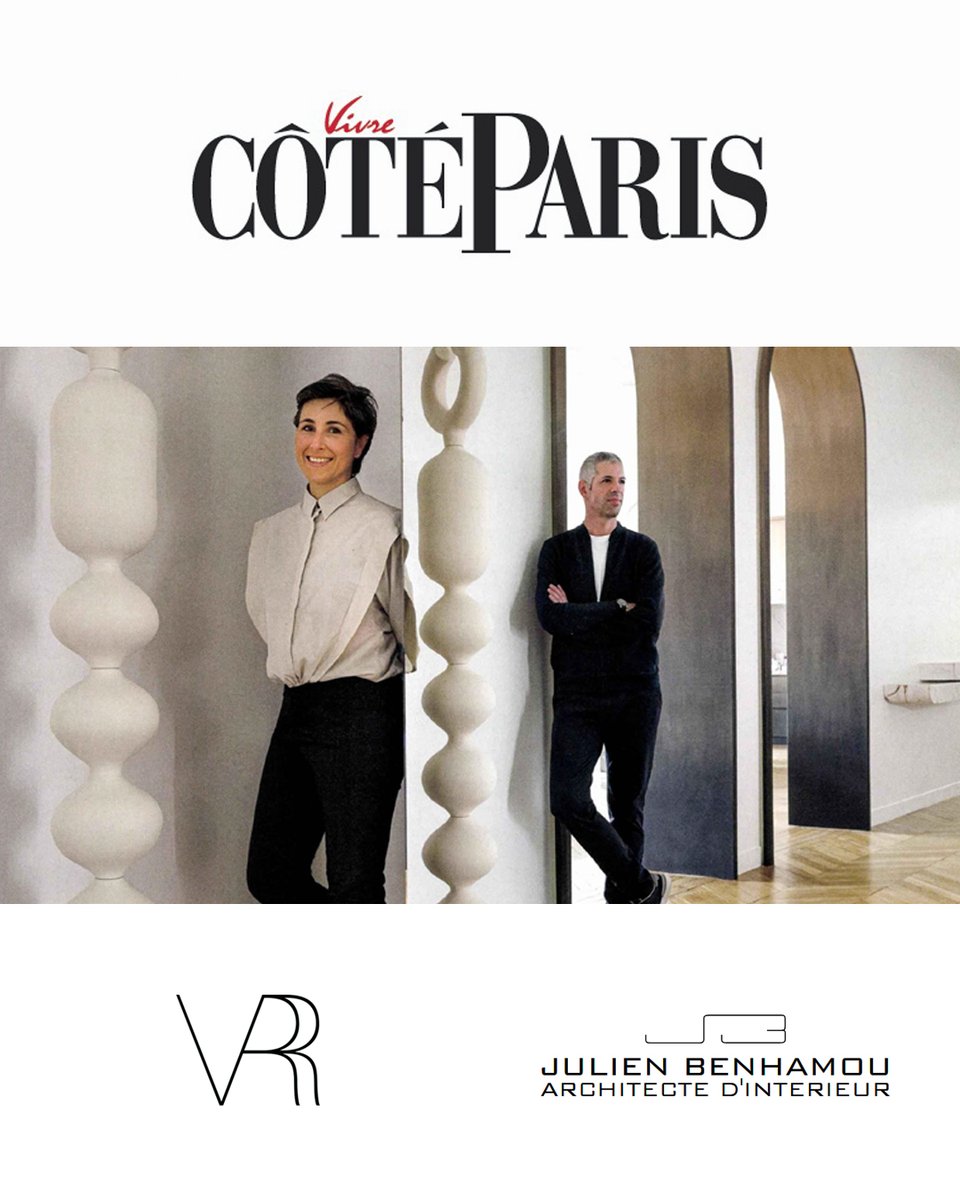 « CÔTÉ PARIS » consacre un reportage au travail de Julien Benhamou,  diplômé en 2005 du cycle supérieur « architecture intérieure, design  produit, design graphique ». Julien a conçu ce projet  en collaboration avec Virginie Renaut. ecole-bleue.fr/presse/vivre-c…