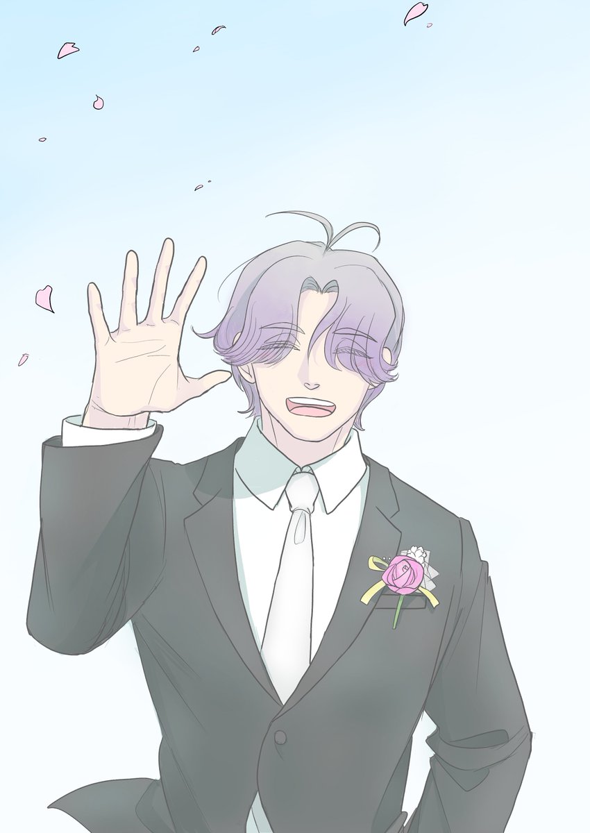 「先生さようなら!」|藤のすけのイラスト