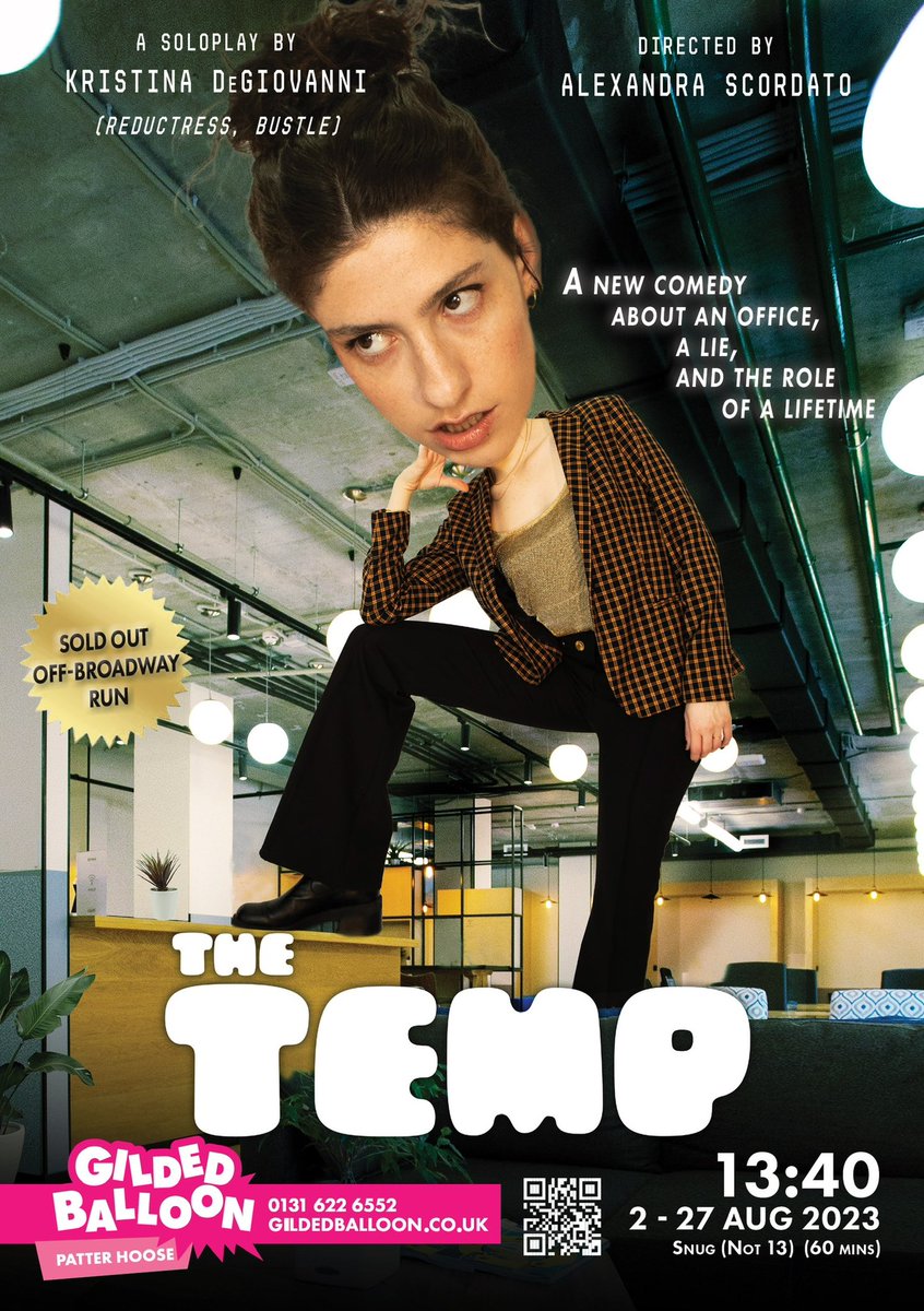 falafelemons's tweet photo. If u have seen this head in Edi but u have not yet seen #TheTemp, u have 4 more chances to find out if my head is this way in real life 🫶🏻 #EdFringe https://t.co/vBBHLDdV5a