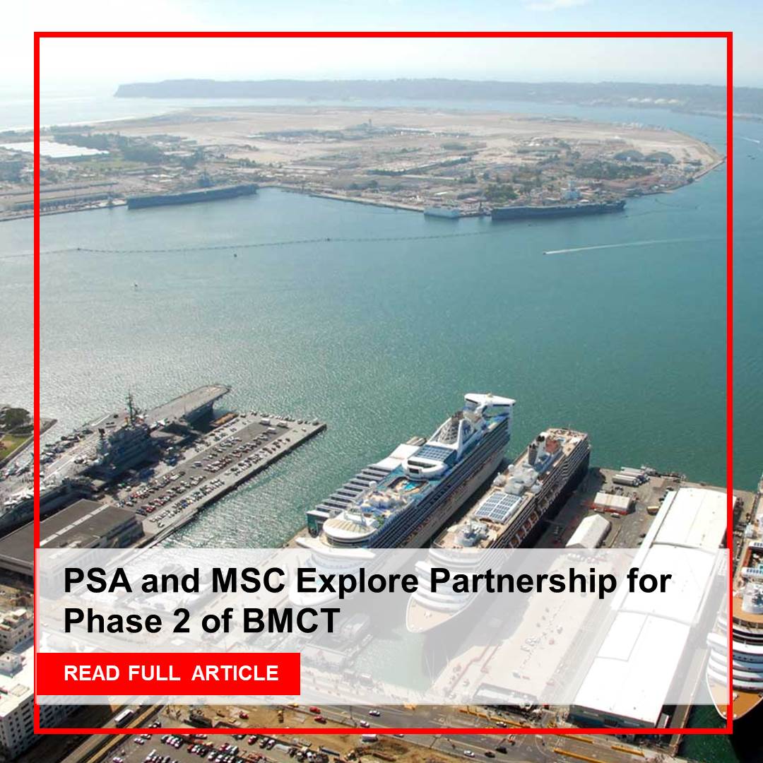 CWmagazine's tweet photo. Dive into the future of maritime excellence!
Read the Entire Article: Link in Bio
.
.
.
#Constructionworld #PortingTheFuture #PSAMSCAlliance #ShippingSynergy #FutureOfPorts #MaritimeCollaboration #GlobalTrade #PortInnovation https://t.co/jzxDQWvj8F