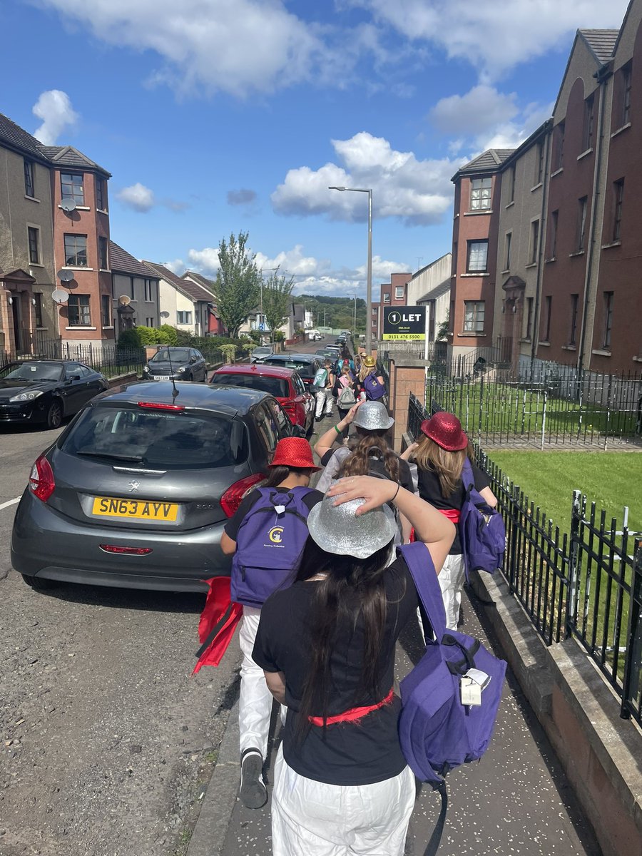 We are on our way to the Festival! Come and see us perform at 2pm at the bottom of the mound! @Castleview_PS