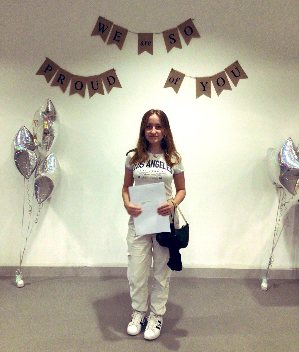 Victoria worked hard, performed brilliant in many assemblies and achieved a great set of results including grade 6s in English and art and a grade 7s in music and Polish. Well done Victoria!