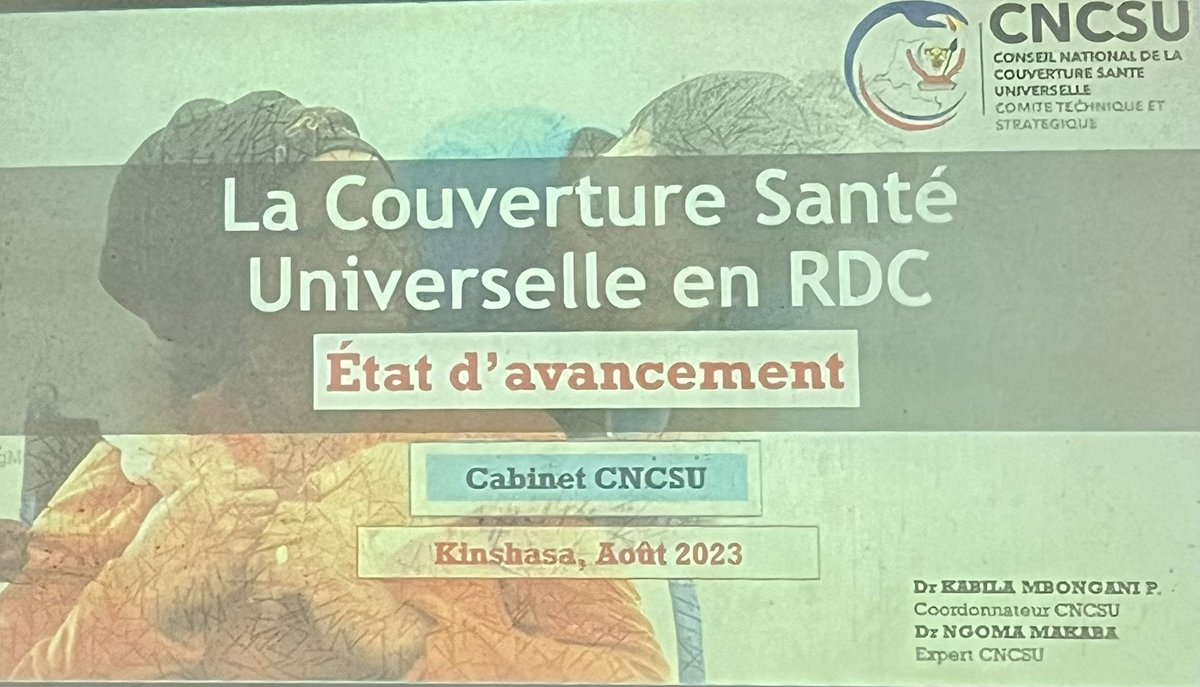 Couverture Santé Universelle en RDC: État d’avancement. Prochaines étapes.

Exposé par le Dr Ngoma de l’organe technique chargé d’implémenter cette grande intervention salvatrice pour des millions!

Jour 1 du 2ème congrès de Médecine d’Urgence en RDC