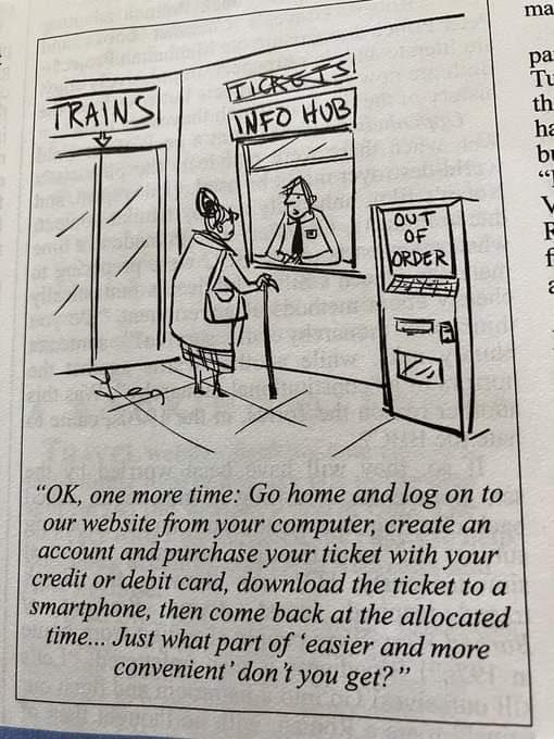 EdPlowden's tweet photo. Have your say about the ticket office closures here https://t.co/sMHVORBzqP https://t.co/jW8ql4Ve43