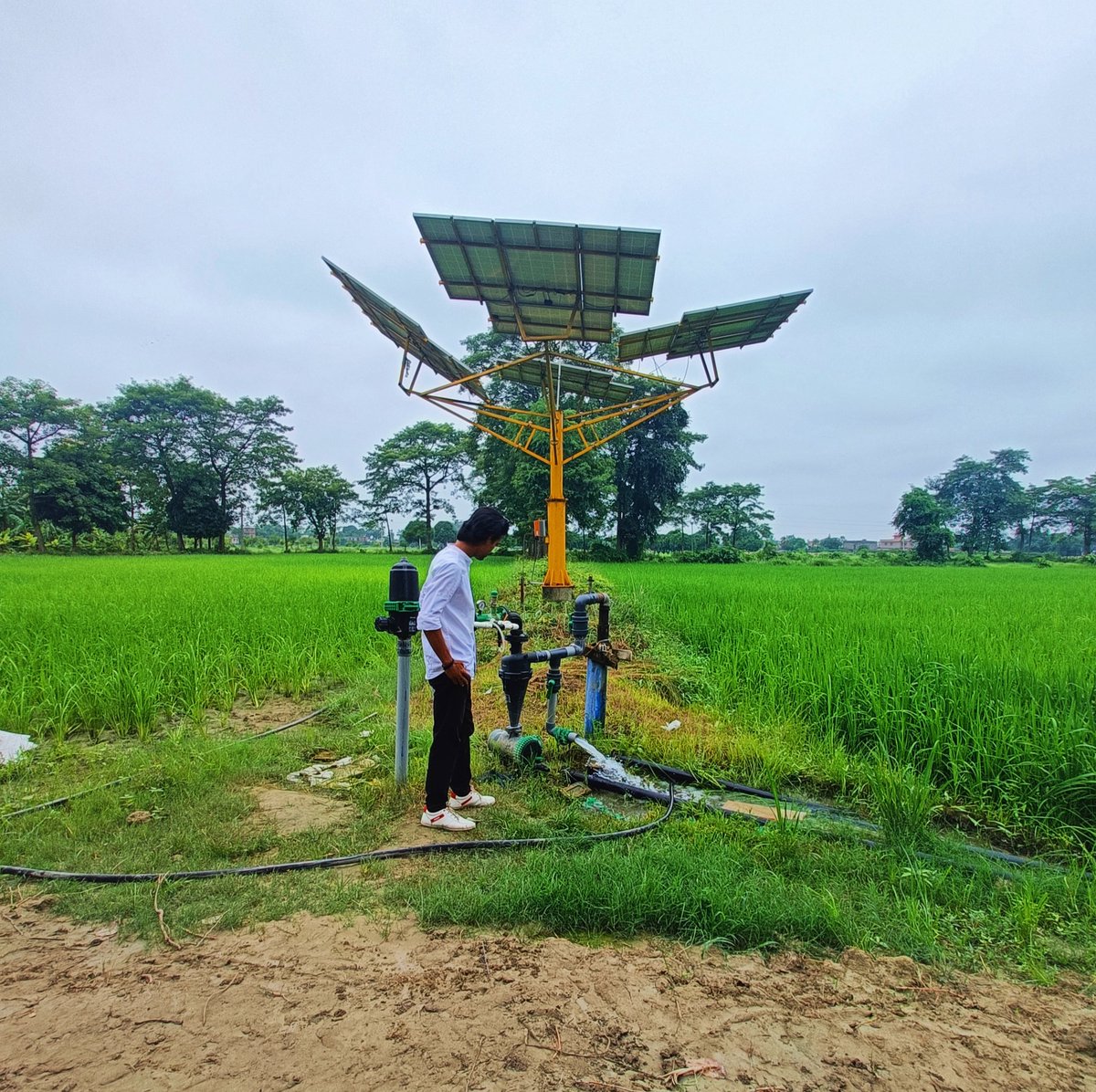 the_vishwas_'s tweet photo. "๐พ๐ฉโ๐พ Spent the day with our incredible farmers, Exploring about their needs and the latest agri-tech solutions. Big things are gearing up at Rabltaoj Agri for the farmers ๐๐ฑ
#RabltaojAgri #FarmingFutures #AgriTechExploration
#rabltaoj #farmers #agriculture #kisancanteen https://t.co/8ViVHZvBvW