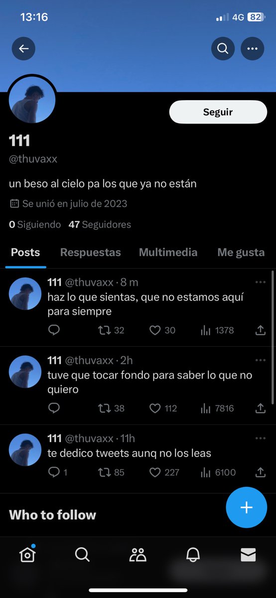 x.com/thuvaxx?s=21

cuidado con este personaje que se dedica a plagiar perfiles tal cual y llega incluso a ponerse mi cara de perfil. Ahora se cambiará el @ pero será parecido siempre