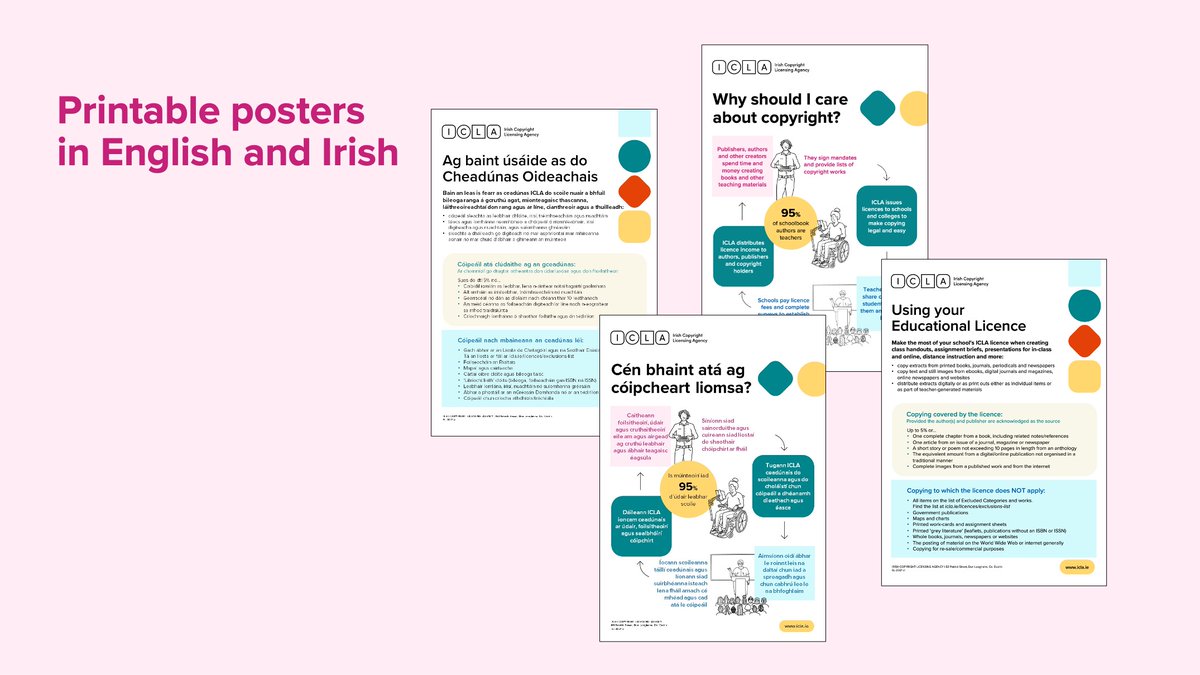 Our printable posters can be found on our website.
icla.ie/resource-hub/l…
#EdChatIE