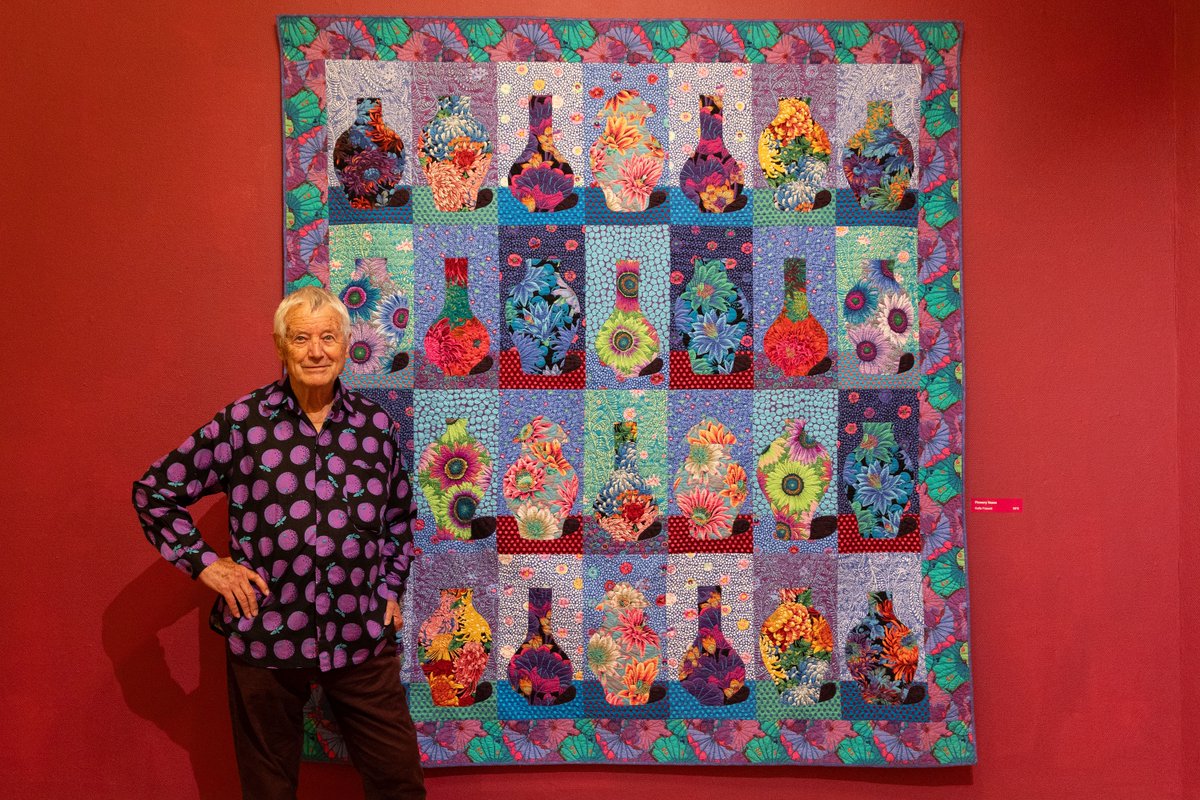There are still tickets remaining for #KaffeFassett's talk at the Guildhall on 3 September! Discover what inspires Kaffe's work and learn all about his latest projects. Buy tickets online now 🎟️ ow.ly/vMYx50PCOMQ