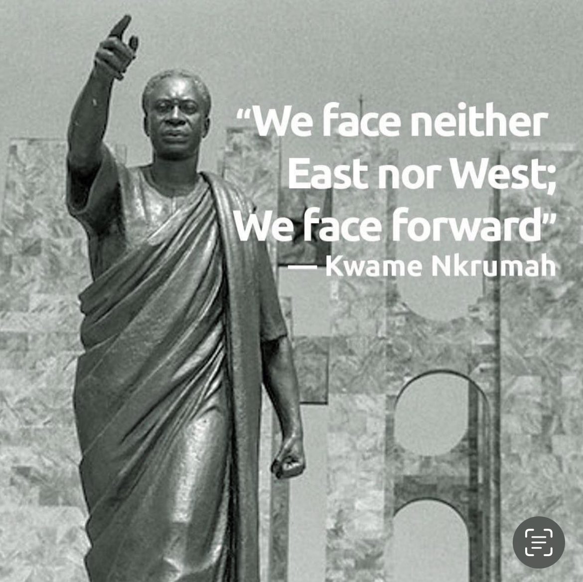 BitcoinNaijaShw's tweet photo. Inspiring words from the former President of Ghana, Kwame Nkrumah!
#BIAshow! #bitcoin https://t.co/8ARjnEQmU7