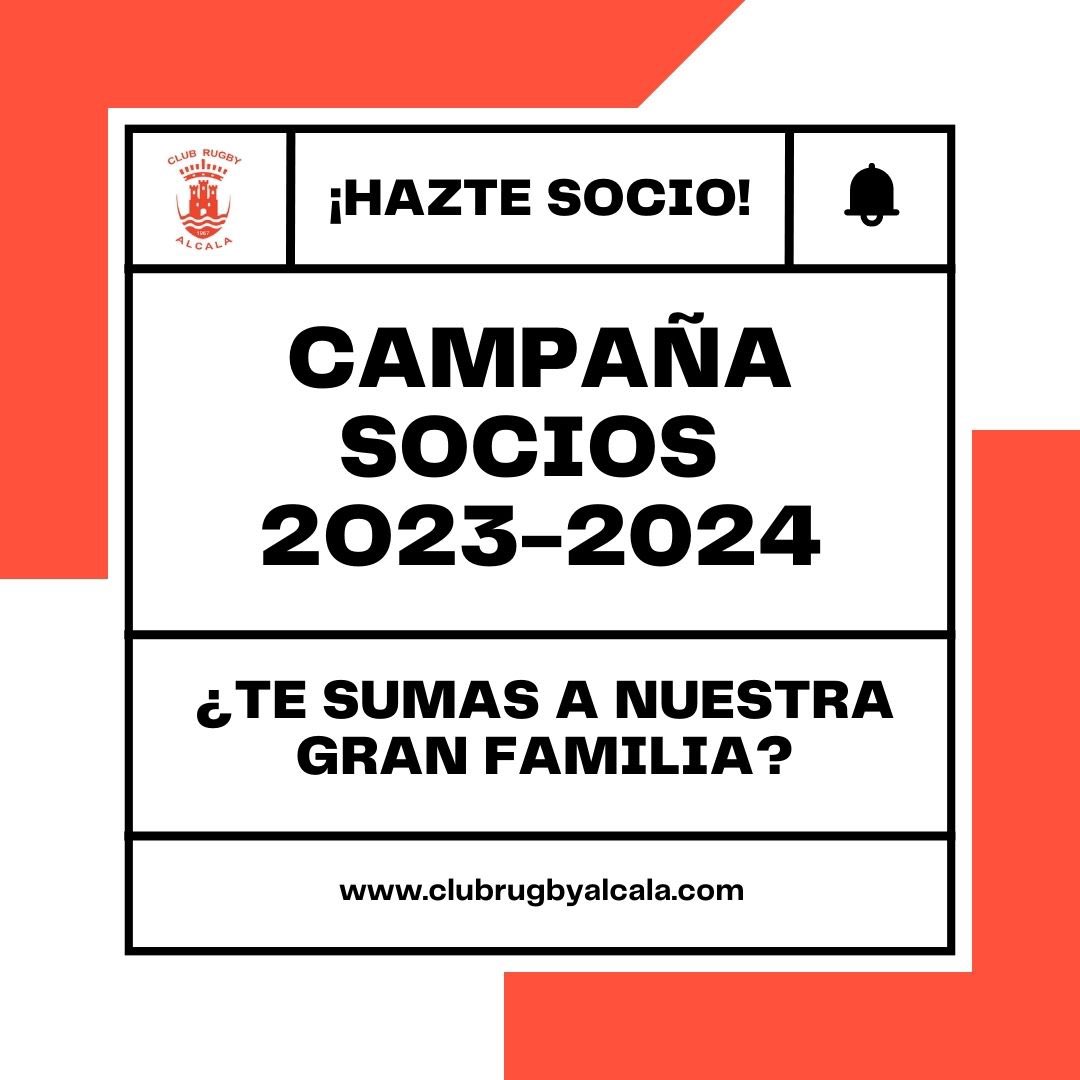 🏉 Abierta la campaña de captación de socios para esta nueva temporada que tanta ilusión nos hace, no solo por el regreso a DHB con el Senior Masculino, sino para que el Femenino y la Escuela sigan creciendo.

Socio abonado: 60€
Socio simpatizante: 30€

#nomecambiopornadie
