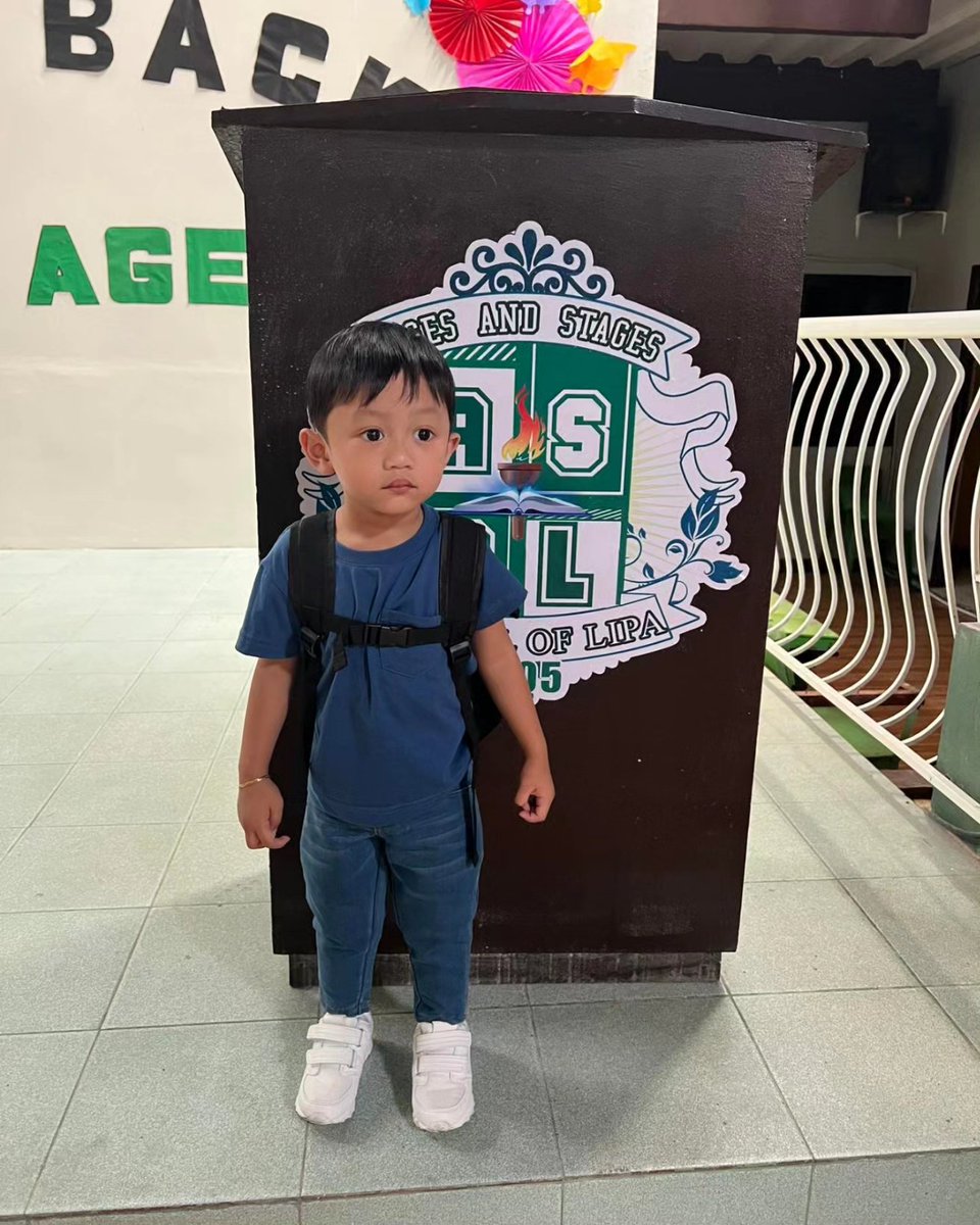 cazzieandal's tweet image. Chandler's First Day of School. Thank you po, Teacher Shane. 🫶🏻 #BatangAges #NoTears🤷🏻‍♂️  #FirstDayHigh #VeryGood