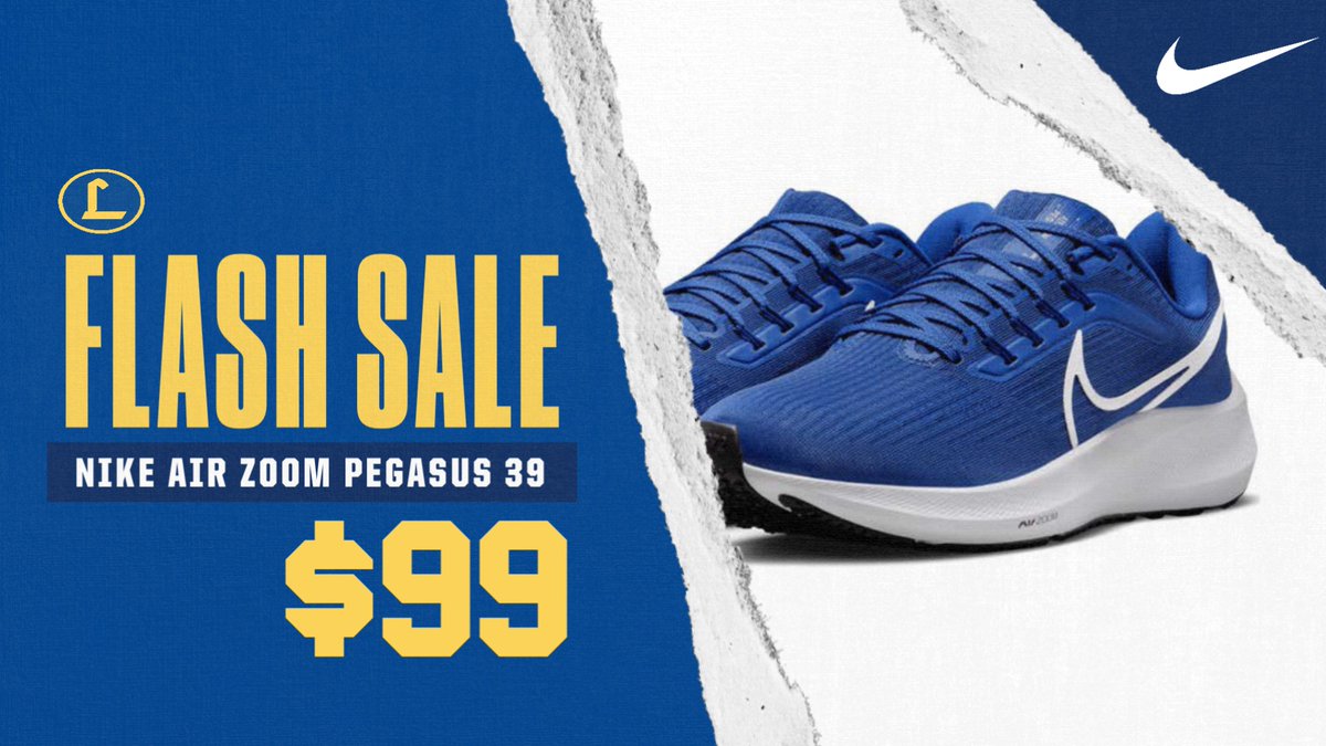 XCDons's tweet image. FLASH SALE until Sunday on Nike Air Zoom Pegasus! 
wegotteam.com/loyolablakefie…