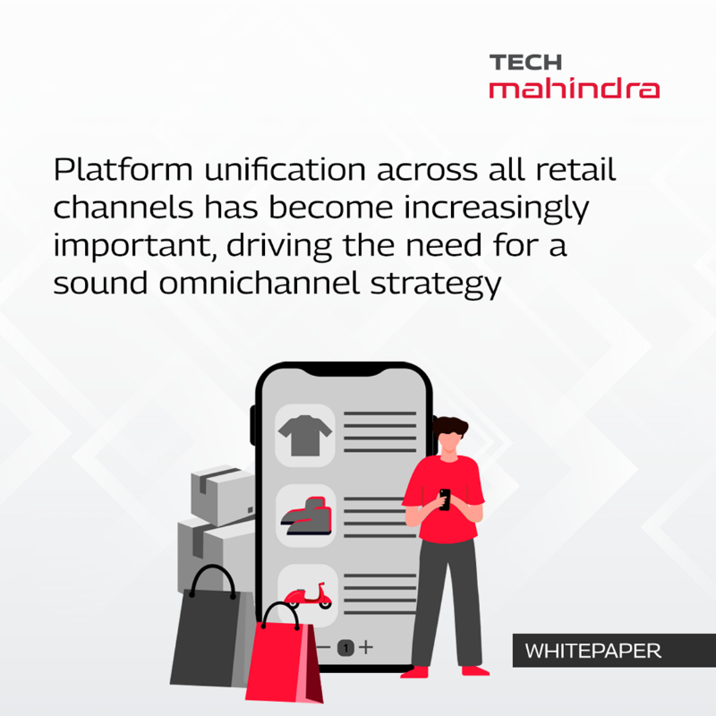 tech_mahindra's tweet photo. Consumers are increasingly shopping across multiple #digital channels. To meet omnichannel needs, retailers need to adopt a #UnifiedCommerce approach
Learn about various trends, benefits & digital interventions in #omnichannel retailing: https://t.co/SZD09wkUSy
#DigitALLScape