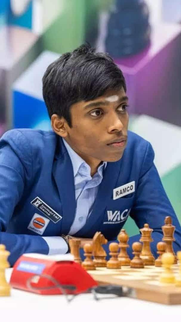 Praggnanandhaa' enthralls fans with blindfold chess