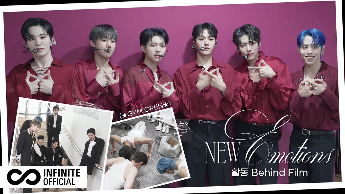 [VIDEO]
　
[Behind Film] INFINITE(인피니트) 'New Emotions' 활동 비하인드
🔗youtu.be/dtWOfxNbsXg
　
#인피니트 #INFINITE #Comeback
#7th_Mini_Album #Begin
#New_Emotions