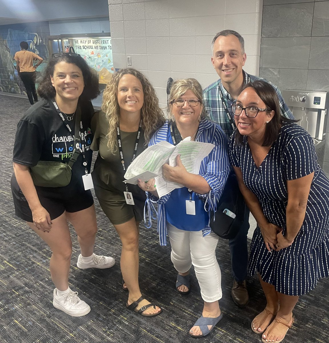 Team Read, Write, Assist is ready for this school year! #MAISDOneTeam @MAISD