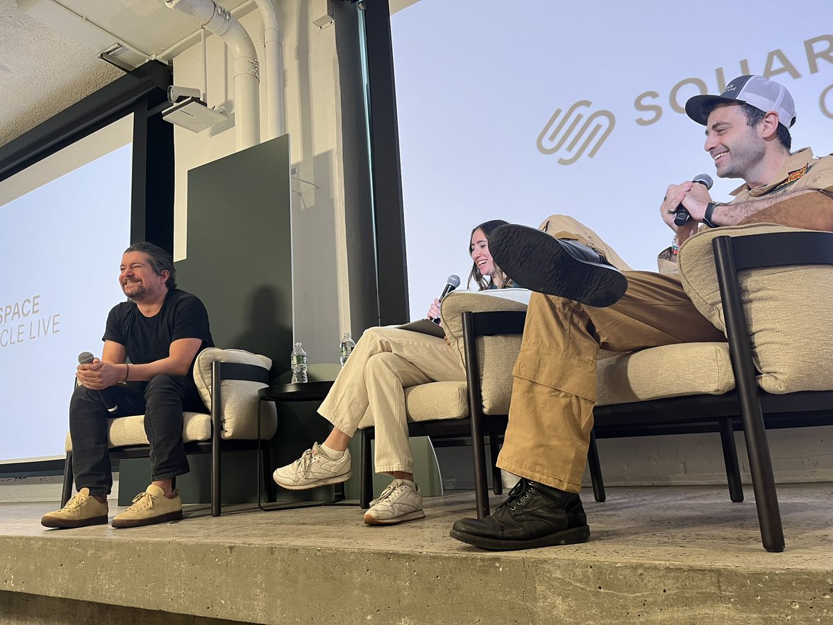 TapThatDigital's tweet image. “Design is not a luxury”

@squarespace Founder Anthony Casalena talks about creating a workspace that reflects your values, building a team that keeps you going and letting your authenticity shine through your message.