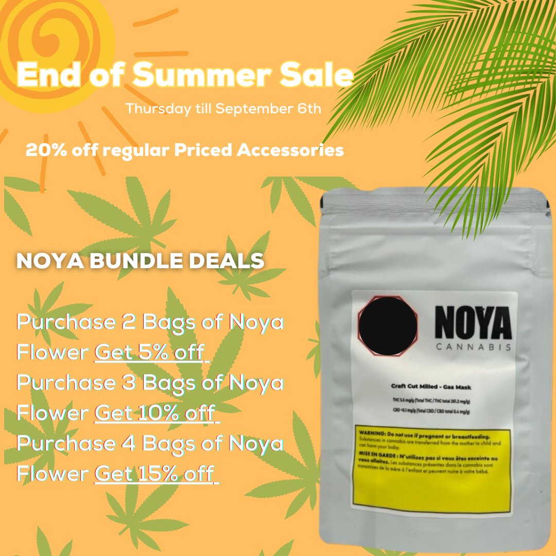 End of Summer sale is live now till the 6th of September!! 🤩 End your summer on a highhh note 🍃