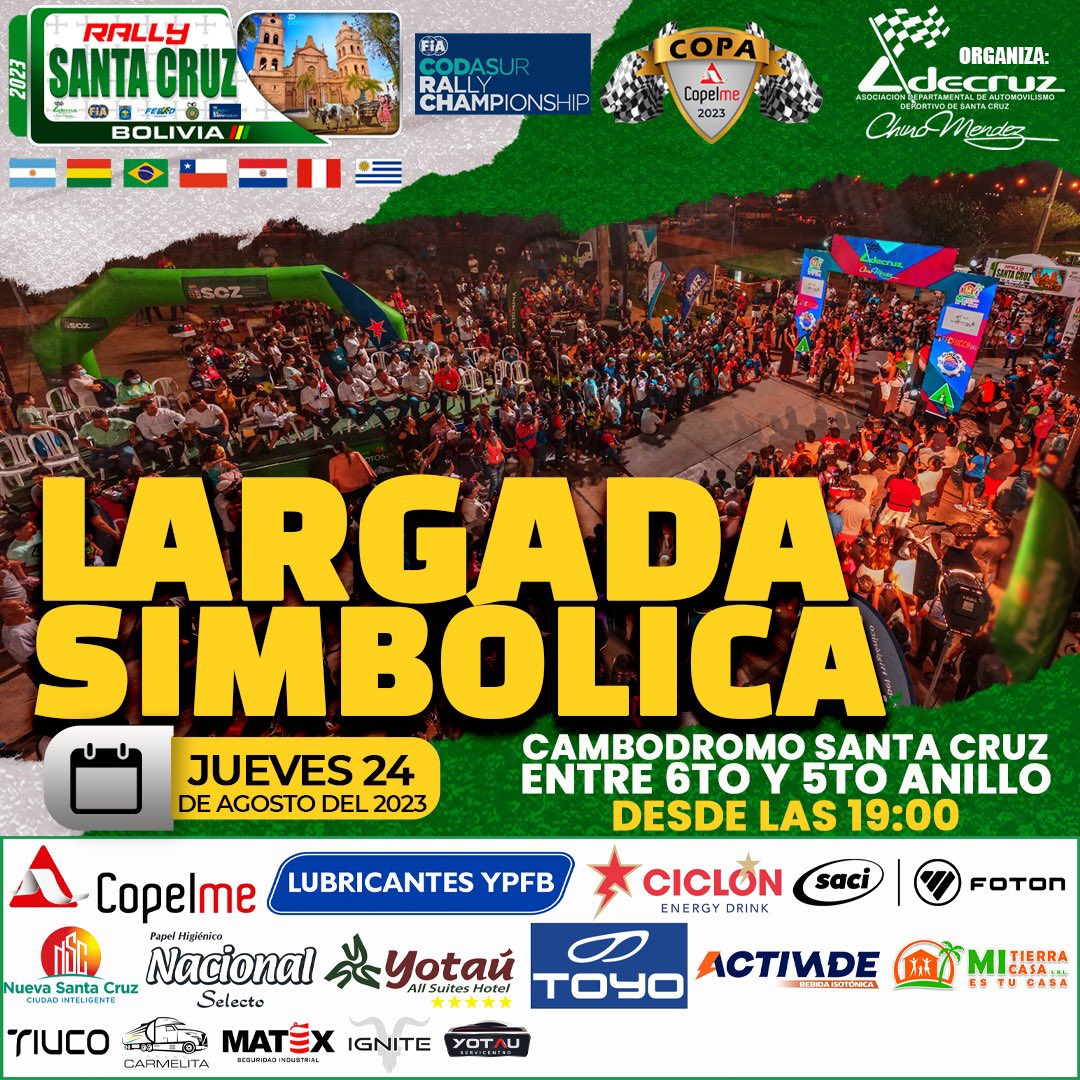 rally fia codasur tweet media