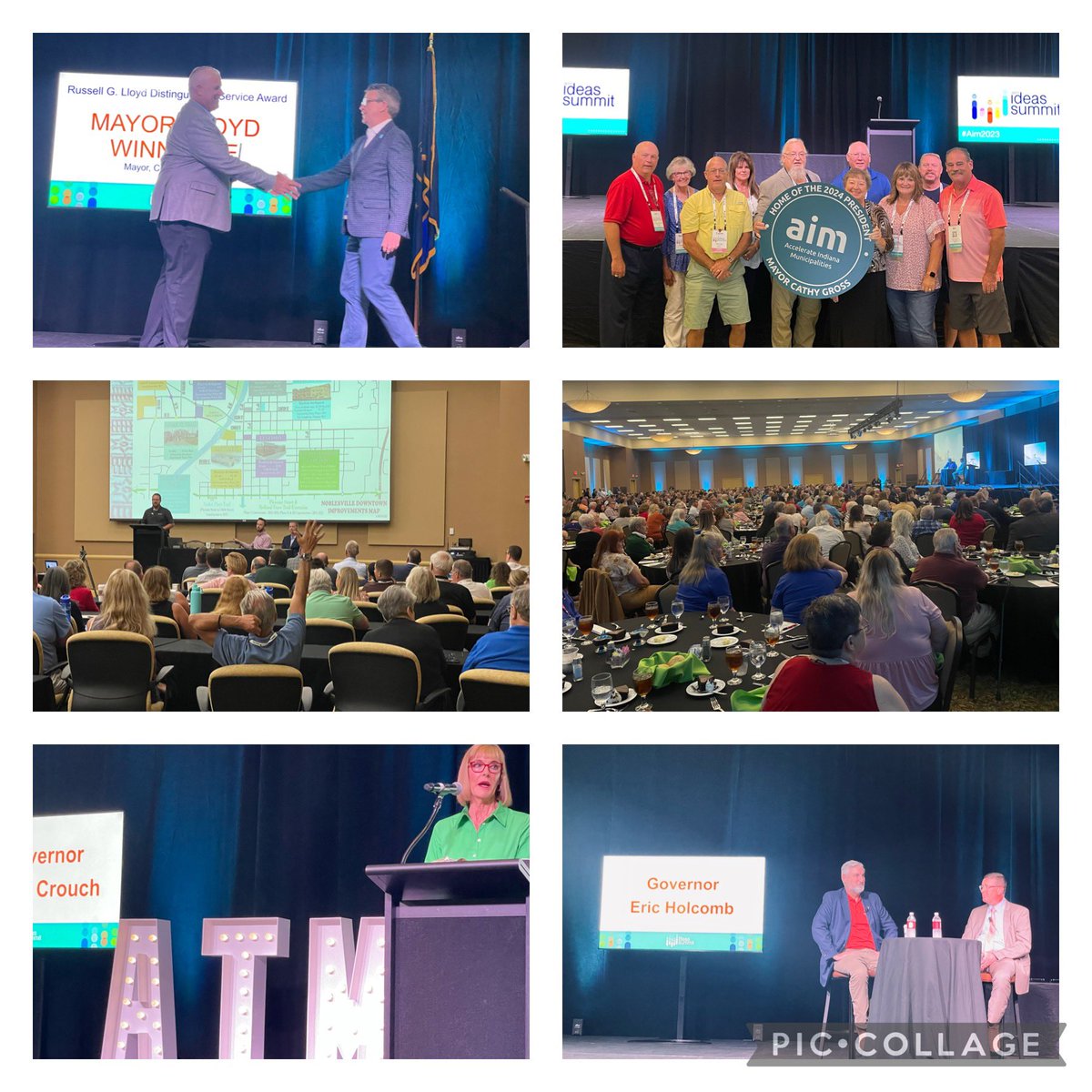 That’s a wrap on #Aim2023! Thank you to the 1,200 fiscal officers, mayors, clerks , council mbrs, appointed officials, experts in public policy, and supporters of Aim who joined us!