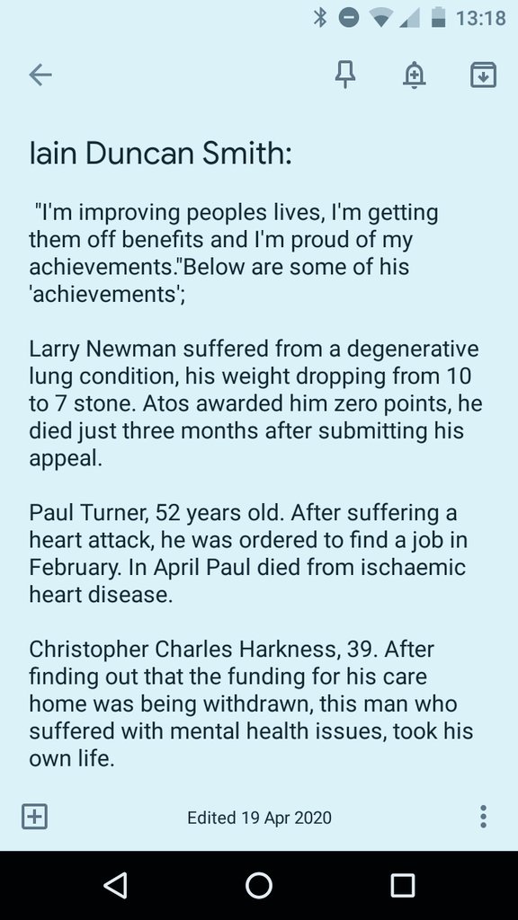 CardinalBiggle2's tweet photo. @Knig1Duck @SueSuezep @BrexitBuster 60,000 deaths reported in the media. He should be in jail.
#CalumsList https://t.co/izvkR6fb2c