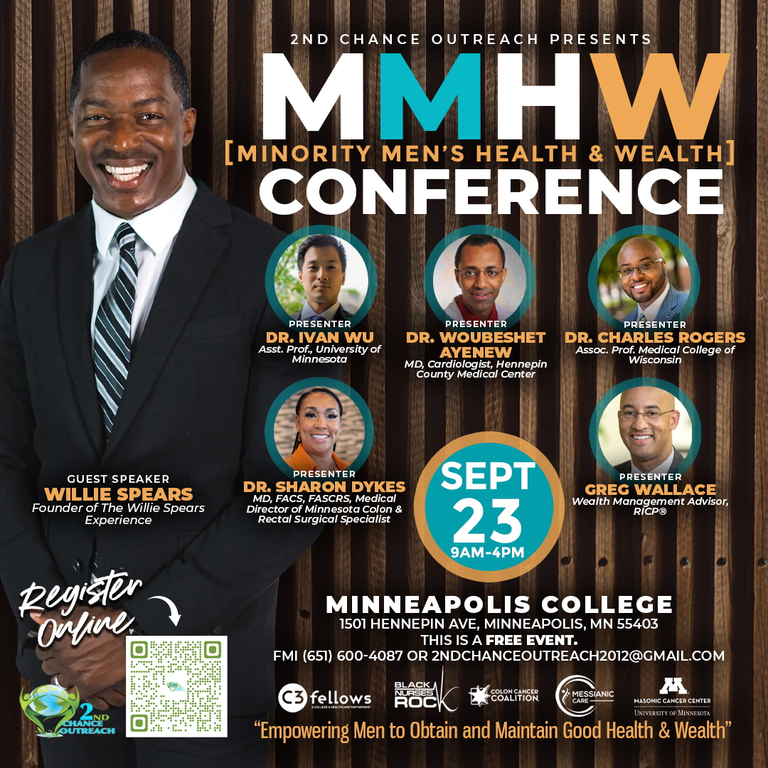 Men die younger than women in the U.S. American ♀️ live on average to be 79 American ♂️: 73 years of age Black men♂️ in 🇺🇸: 61 years of age--not even old enough to start receiving their full Social Security benefits at age 67 📣Let's change this ASAP Join us next month in MN!