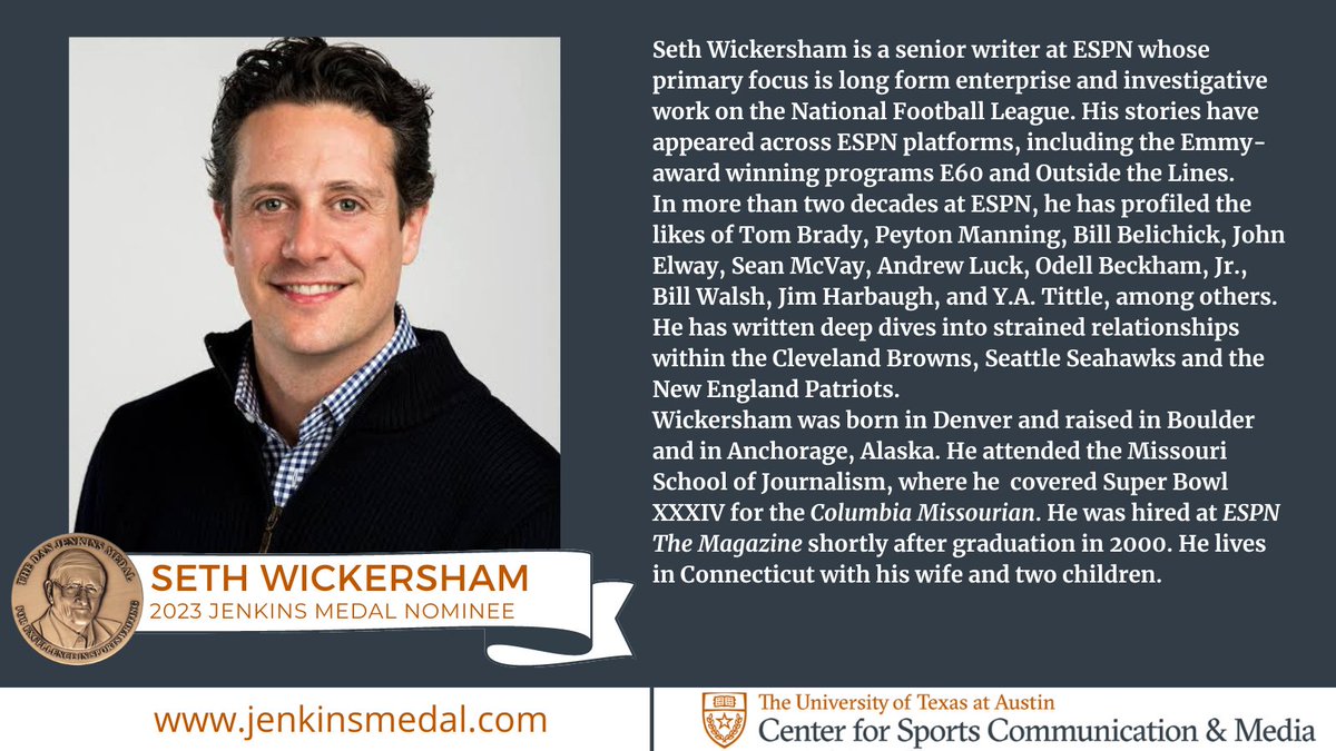 The <a href="/NFL/">NFL</a> delivers no end of on-the-field competition. But it's off-the-field NFL action where the real drama and intrigue lives. <a href="/SethWickersham/">Seth Wickersham</a>'s reporting beat is off-the-field NFL action. His copy is must read.