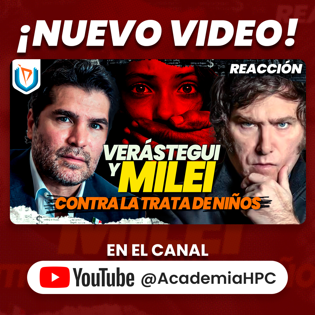 HpcAcademia's tweet photo. ¡NUEVO VIDEO! Milei con Eduardo Verástegui https://t.co/3YegGieX50 Recuerda suscribirte al canal y compartir. #JavierMilei https://t.co/HNTUQj6VVa