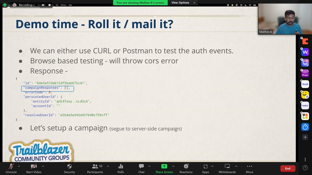 MC LearningCamp (@mclearningcamp) on Twitter photo Let's roll with it.
Demo time
<a href="/marketingcloud/">Salesforce Marketing Cloud</a> <a href="/mathes_mk/">Mathes K</a> <a href="/jyothsnabitra/">Jyothsna Bitra (JB)</a> #momentmarketers #marketingchampions #trailblazercommunity Let's roll with it.
Demo time
<a href="/marketingcloud/">Salesforce Marketing Cloud</a> <a href="/mathes_mk/">Mathes K</a> <a href="/jyothsnabitra/">Jyothsna Bitra (JB)</a> #momentmarketers #marketingchampions #trailblazercommunity