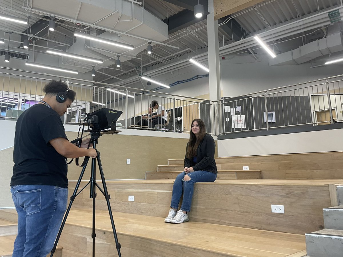 Did you know our very own RCTV produces our daily announcements? Students stay in the know by watching Bulldog Rise everyday during 4th Period. #oneRC