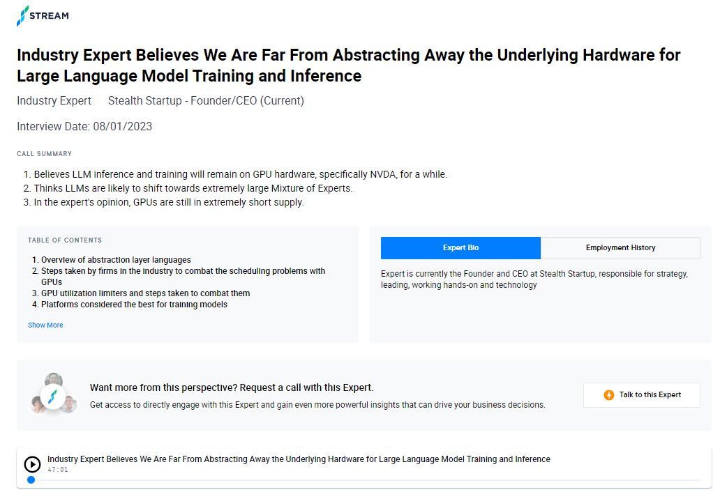 Stream by AlphaSense tweet media