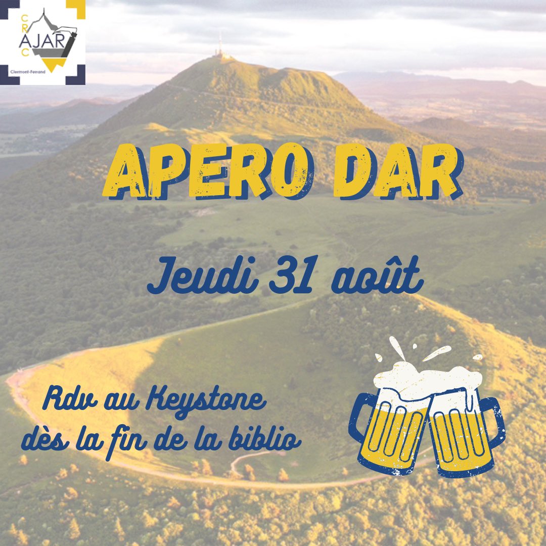Venez vous retrouver autour d’un verre ! 🍻