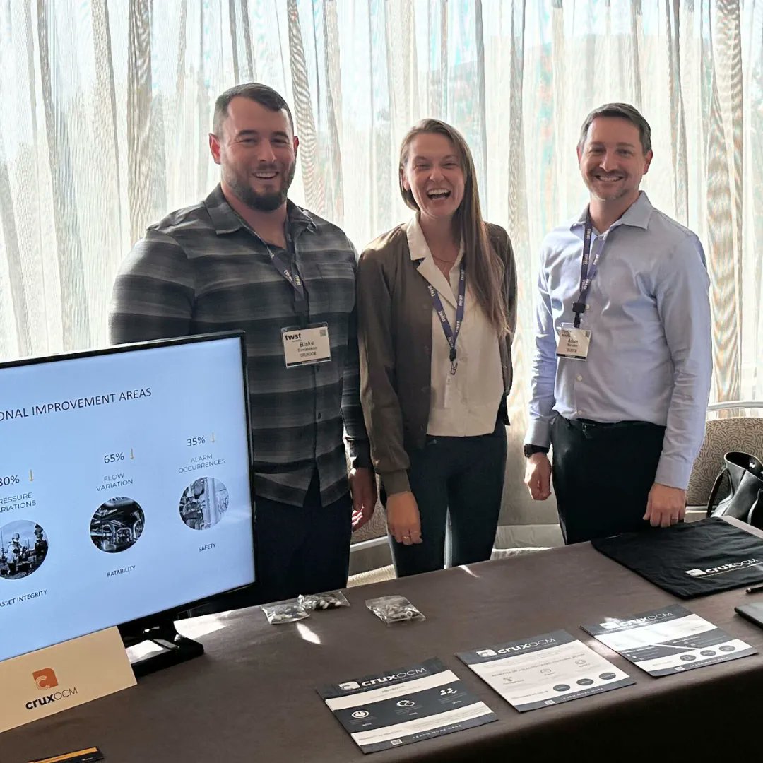 CruxOcm's tweet photo. #AIMST2023 was busy and full of amazing people! We are thankful for these last two days and are leaving with great connections within the SCADA community. It was great for our team to present at this conference about Empowering SCADA Engineers. https://t.co/Imx1RlbFxV