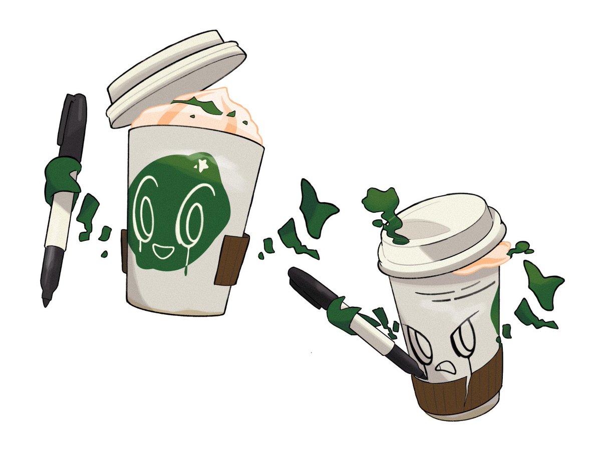 Polattegeist. The Pumpkin Spice Latte pokemon. They are born when a Starbucks barista dies from exhaustion from making so many lattes during the fall season