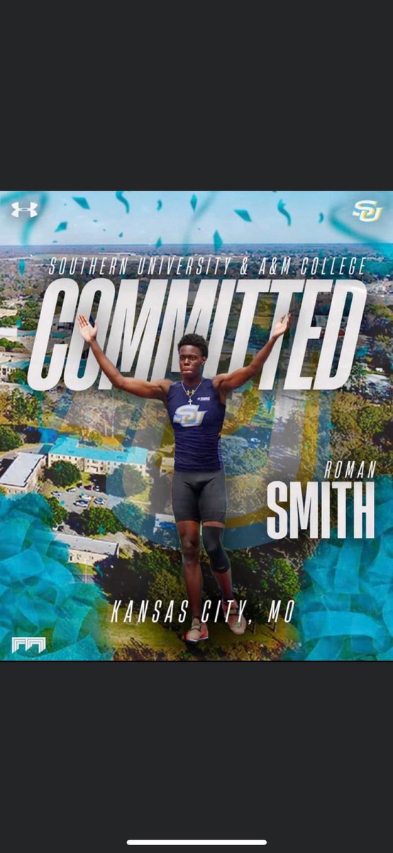 BREAKING NEWS: @southernu_xctf lands a commitment from Iowa Western CC transfer Jumper Roman Smith 

His college best are 2.10 m High Jump, 6.88 m Long Jump and a 13.36 Triple Jump 

#SouthernIsTheStandard #ProwlOn #JagsInTheField #JumpingJags