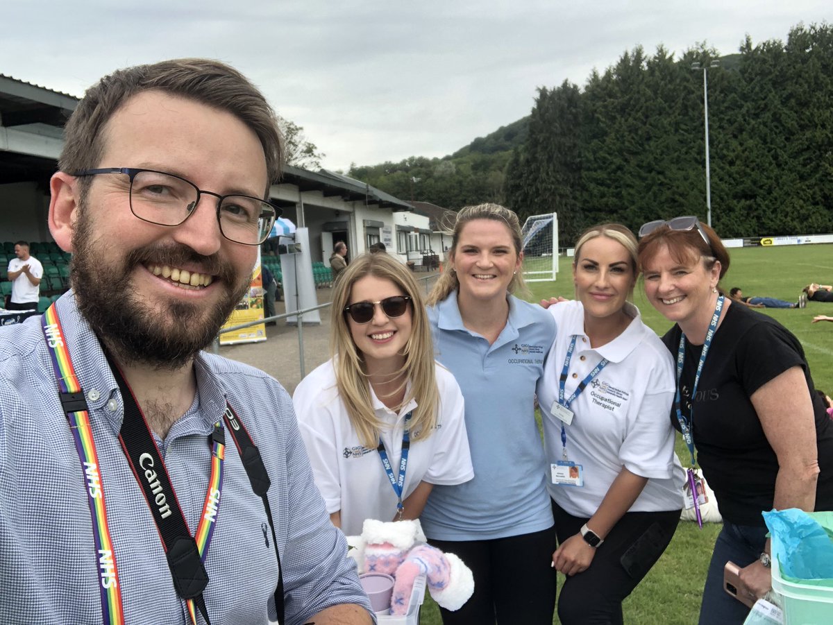 DougEvens's tweet photo. Great to stop by the @AbuhbN showcase today. So many brilliant staff working to support people with staying active. Well done! 
@AimeeOT_ @M33CMK @AneurinBevanUHB  

Mae’n gwych bod yma heddiw. Pobl ardderchog yn cefnogi pobl i gadw'n heini. Da iawn! https://t.co/dtlbvzYb9Q