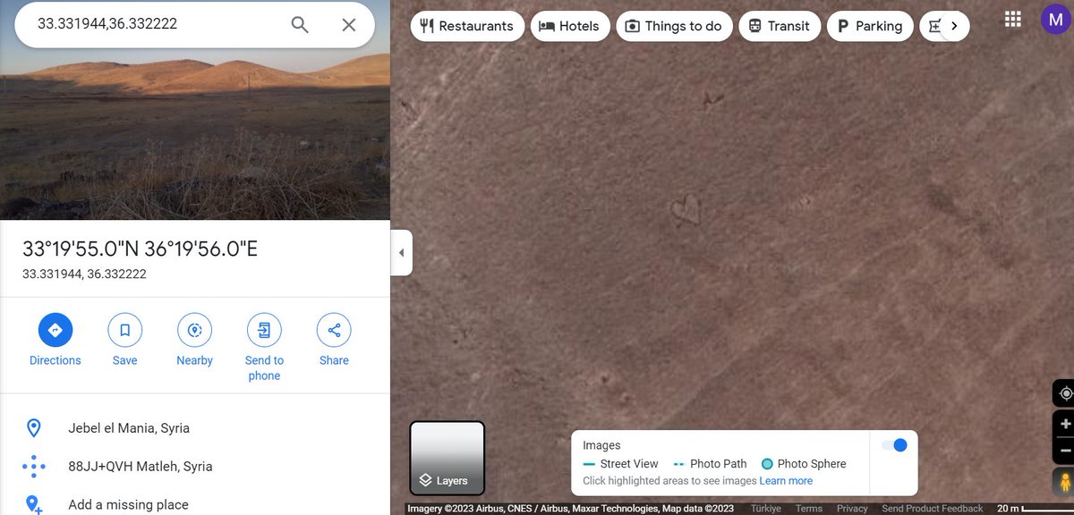 Biri aşkını dağlara yazmış :)