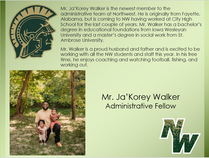 We have some new support/administrative staff joining our team at Northwest this year!