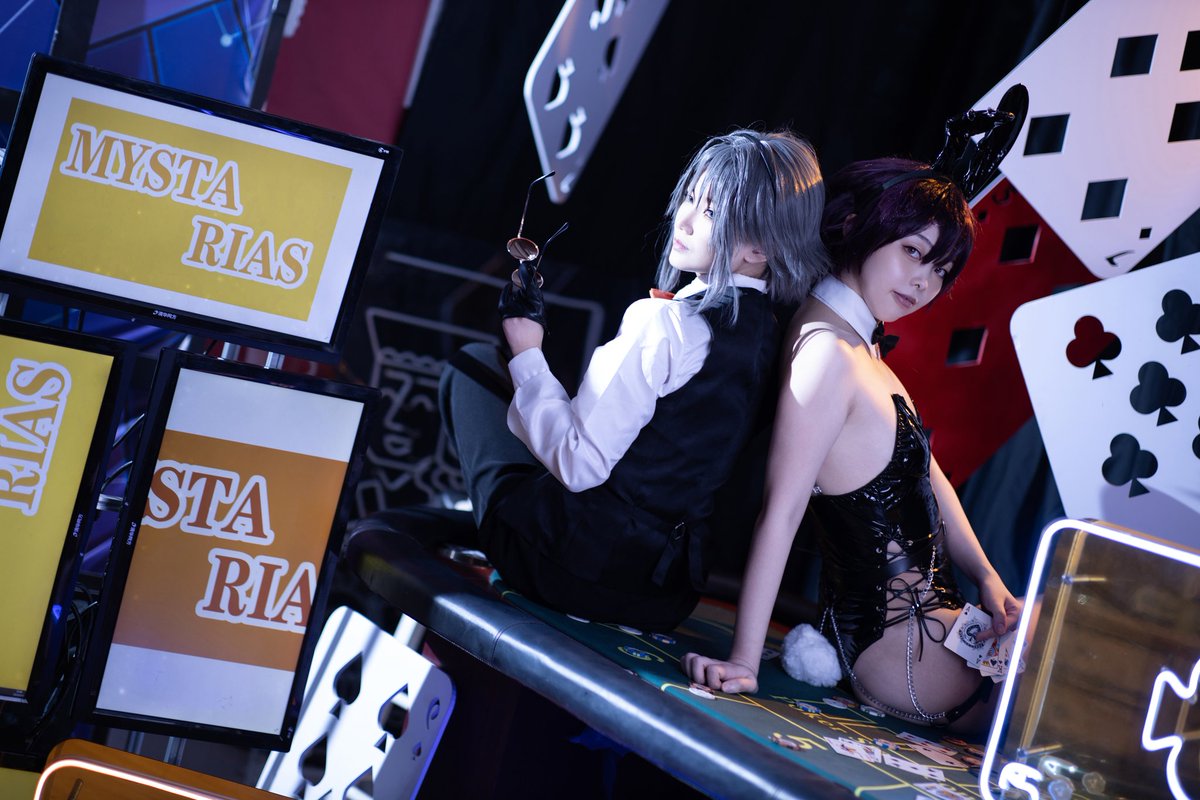 barubaru886's tweet photo. ็ง่ฎพ๏ผๅ
็ท้ร่ทๅฎ Bunny Boy ร Dealer #foxslayer #MystArt #MystaRias #mystacosplay #shoto #ArtoftheRogue https://t.co/yEJHzOmzsg