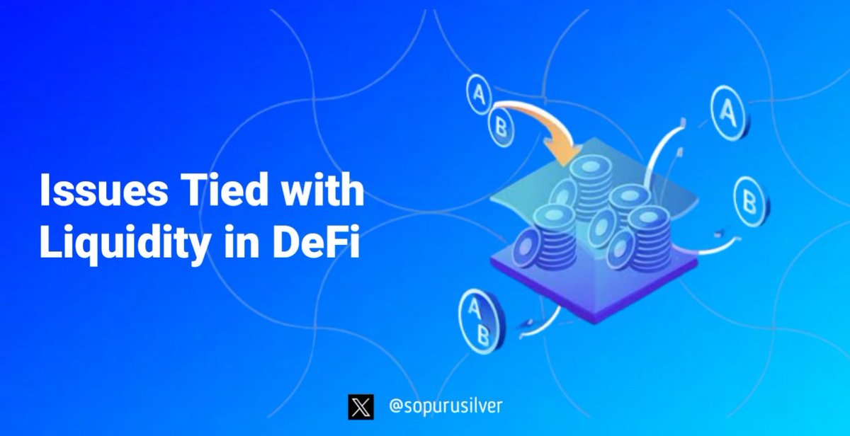 sopurusilver's tweet photo. Liquidity in DeFi is unpredictable.
There are issues tied to Liquidity in DeFi which might trap you.
I will show you these issues +
How @DysonFinance & @FinanceChainge solves it
#DysonChaingeThread
β€Ήπ§΅ https://t.co/e4K9Ln84VS