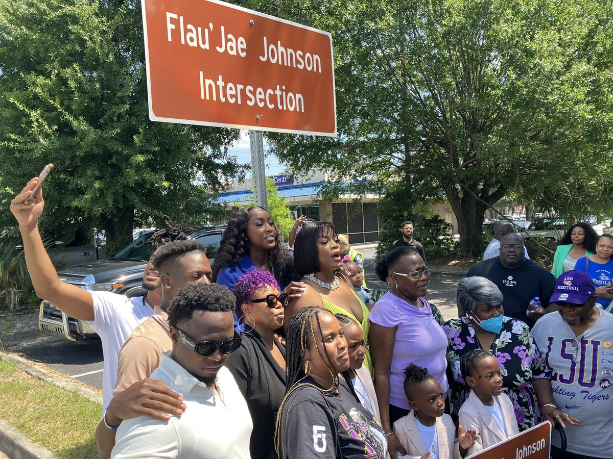 Flau’jae Johnson (<a href="/Flaujae/">Flaujae 4️⃣</a>) officially has her own intersection in Savannah 👏