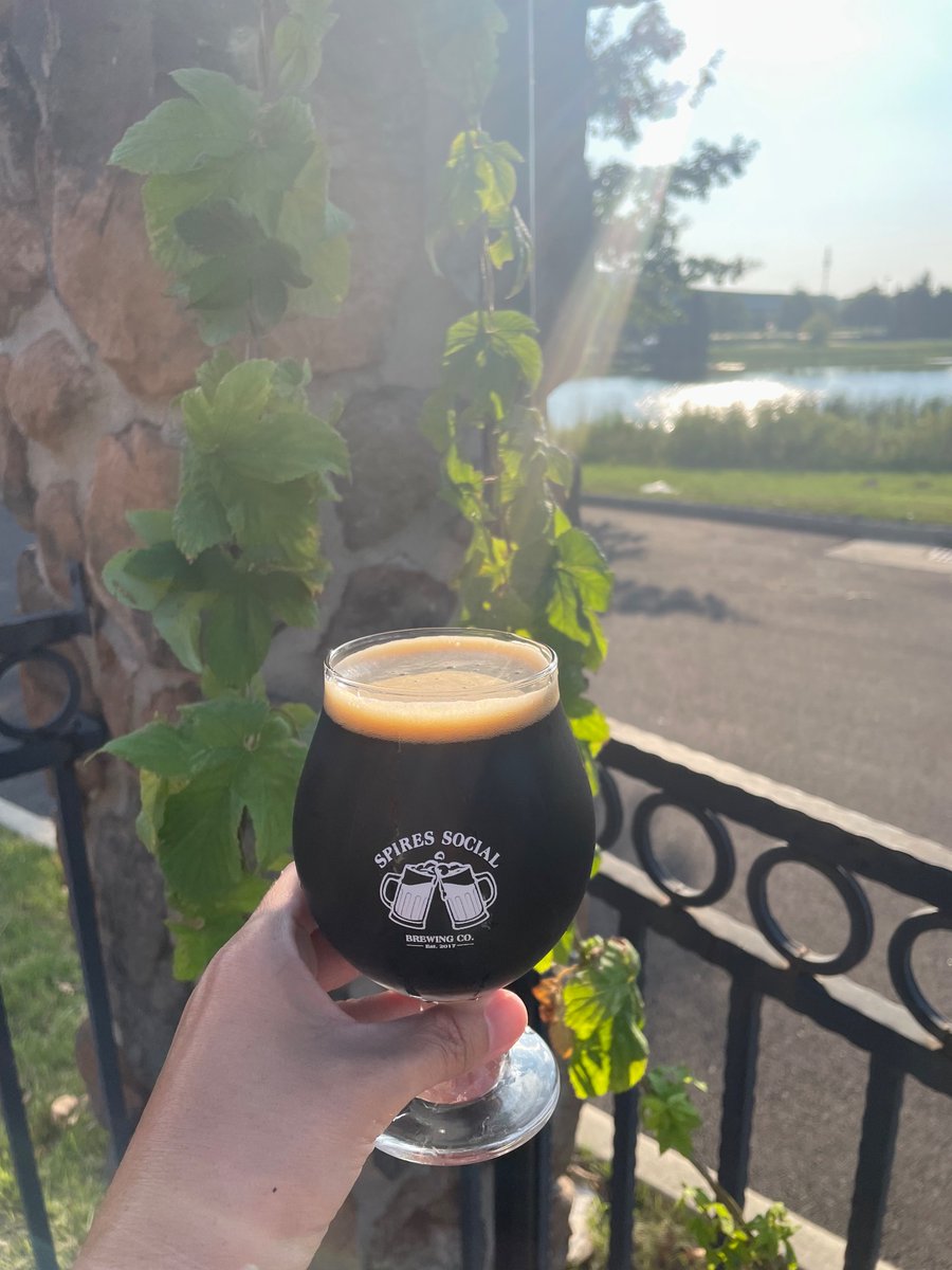 SpiresSocial's tweet photo. Suns out, hops out! ☀️🪴
•
•
•
•
#stoutlife #hoppylife #thirstythursday #cbusbeer #fridayeve #beerinspires https://t.co/zMLtBpbRSU