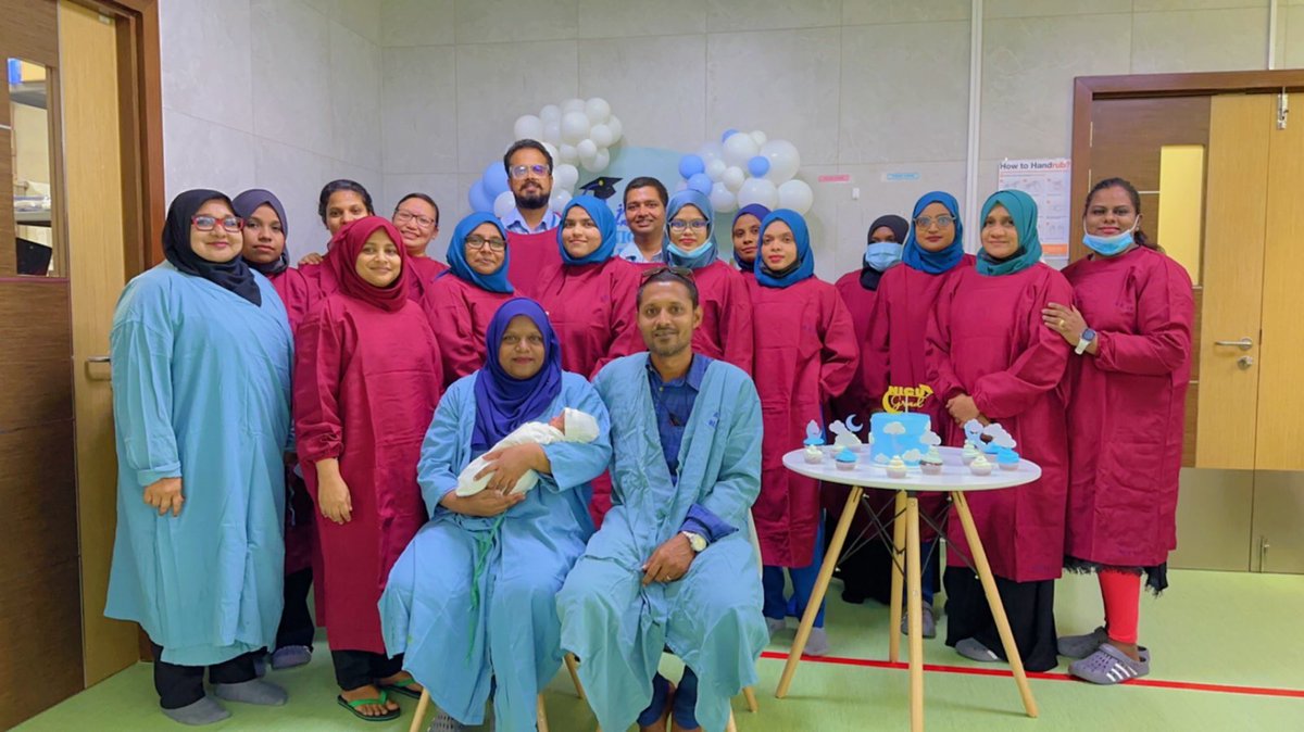 aeh_mv's tweet photo. Alhamdulillah! 

Today, we had the joy of celebrating the graduation of our tiny warrior, our miraculous baby Aizik, from the NICU! 

The future is full of possibilities for you, little one, and you're ready to conquer the world.

Follow Our Journey!
@presidencymv @MoHmv https://t.co/HPfG2Mu5Hh