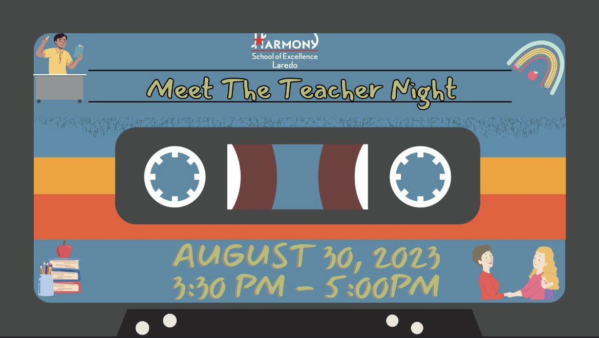 Please join us! This is a great opportunity for you to learn all about what your scholar is learning in the classroom and establish great communication with each of your scholars teachers. We hope to see you there! Get into the rhythm  of the school year!

#ApplyHarmony